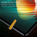 Mobile Game Trigger L1R1 Button Gamepad Joystick Grip Yellow.