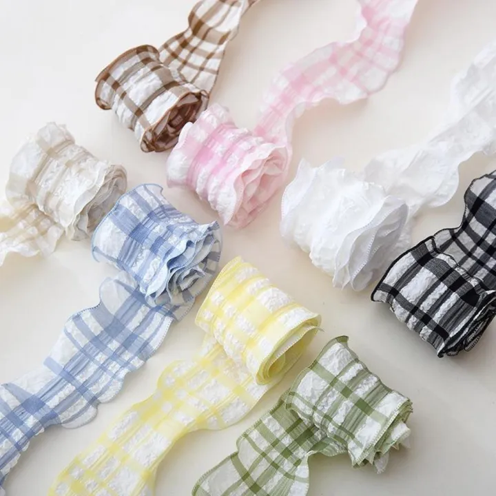 4cm%20Wide%20Pleated%20Plaid%20Ribbons%20Fashionable%20Satin%20Plaid%20Puff%20Plaid%20Ribbons%20Pleated%20Satin%20Ribbons%20for%20Bouquets%20Gift%20Wrapping%20-%20Image%208