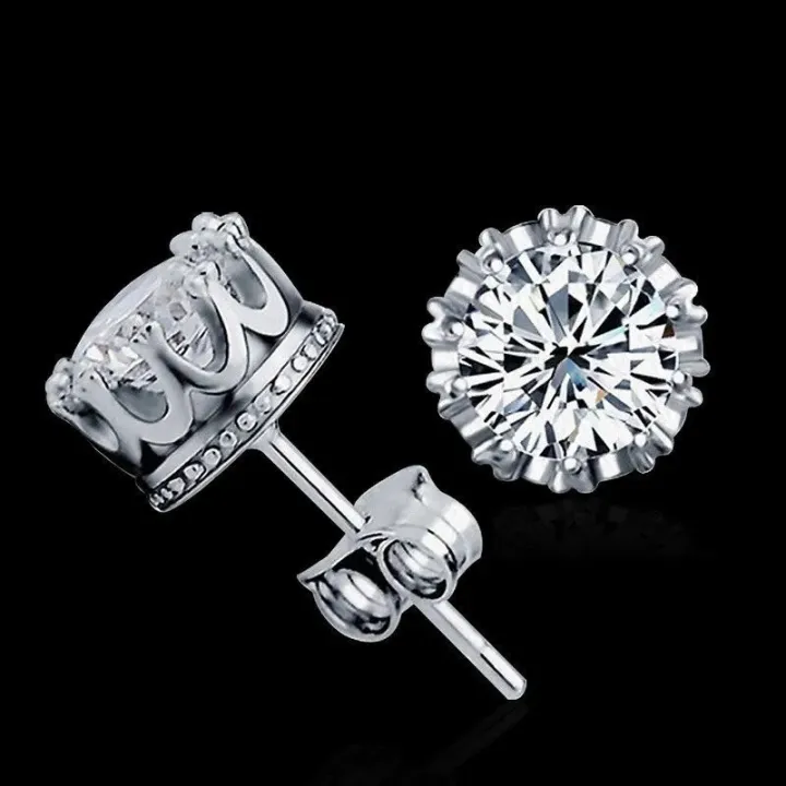 Stone fashionable Ear Ring For Men 1 Pair | Daraz.com.bd