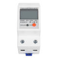 Power Meter 1 Phase LCD Display Energy Monitor 200-250V For Electrical ECO. 