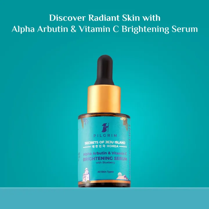 PILGRIM%20Korean%202%25%20Alpha%20Arbutin%20&%203%25%20Vitamin%20C%20Brightening%20Face%20Serum%20for%20glowing%20skin-30%20ml%20-%20Image%203