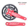 OIMG In Stock Detachable Square Taper Crankset 8/9 Speed Single Disc Single Speed Round Oval Chainring And Crank 22/32/44T Bike Crank Arm Spot Delivery. 