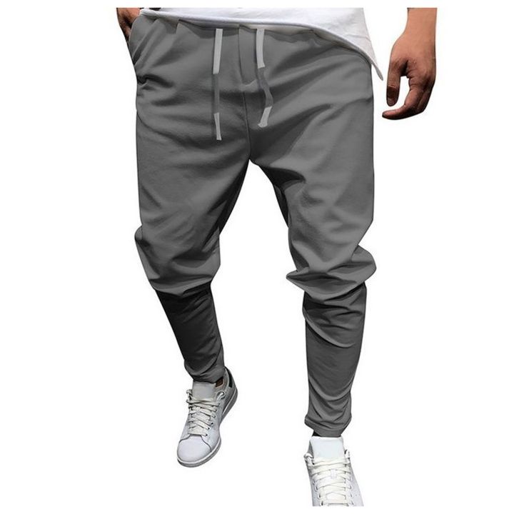 Summer%20men's%20cotton%20linen%20pants%20casual%20linen%20trousers%20casual%20breathable%20fitness%20fold%20elastic%20waist%20men's%20casual%20casual%20pants%20-%20Image%203