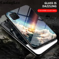 Casinglee For Samsung Galaxy A42 Case Couple Starry Moon Glass Protector Meteor Start Back cover for Samsung A42 Phone cases Cover For girls and Boys. 