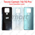 Tecno Camon 16 Back Panel/Backshell/ Casing + Without Camera Lens + Side Buttons With Logo-All Colors Available.