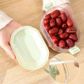 3 Layer Food Storage Containers Plastic Removable Stackable Silicone Ring +Lid 3PCS. 