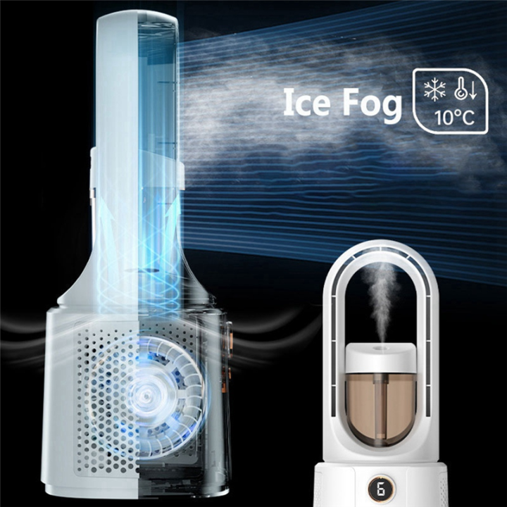 Bladeless%20Fan%20Portable%20Fan%20USB%20Mute%20Desktop%20Bedroom%20Night%20Light%20Humidifying%20Electric%20Fan%20(Green)%20-%20Image%206