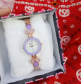 Women Fashionable Design Watch+ Box.