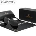 KINGSEVEN NEW Fashion Men's Aluminum Sunglasses Polarized Fishing Driving Sun glasses Brand Men UV400 Photochromism Lens Male.