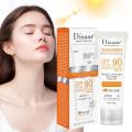 Facial Body Sunscreen SPF90+ Solar Blocker Skin Waterproof Whitening Cream Anti UV Sun Block Facial Mild Moisturizer Serum 40g. 