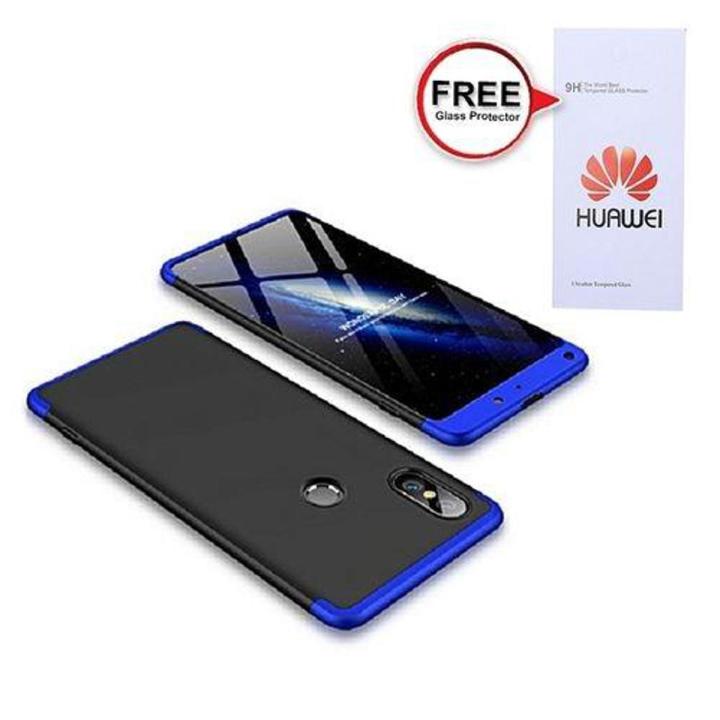Huawei P20 Lite 360 Degree Phone Case with Free Glass Protector