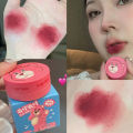 Gege bear Cute Monster Party Lip Clay Matte Matte Lipstick is long-lasting, not easy to fade, whitening lips and cheeks.
