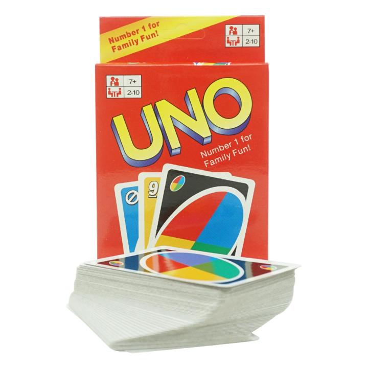Paper Uno Card Game (Multi-Color)