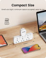 [SAFETY MARK] LENCENT 3 Way Extension Multiple Socket 3 in 1 UK Plug Wall Plug with Individual Switches, 3 Outlets, Multi Plug Outlet, Power Plug Adapter, Charger Extension Type G. 