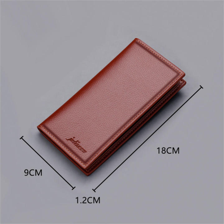 Fashion%20Long%20Wallet%20Multi-layer%20Card%20Case%20Driving%20License%20Cover%20Soft%20PU%20Leather%20Lychee%20Grain%20Credit%20Card%20ID%20Holder%20Ultra-thin%20Wallet%20for%20Men%20-%20Image%206