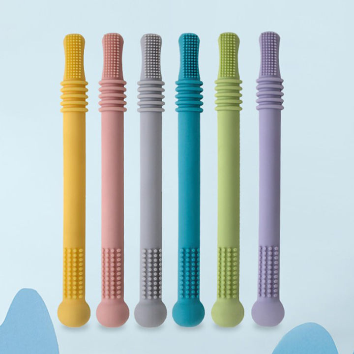 Silicone%20Molar%20Straw%20Baby%20Teether%20Baby%20Chewable%20Safe%20Toy%20Baby%20Teething%20Toys%20-%20Image%205