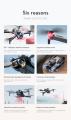 4K WiFi FPV Foldable RC Quadcopter Dual Camera Dual Battery Brushless Fan Altitude Hold Headless Mode Drone Camera with Storage Bag Mini Aerial Photography Drone HD Video Capture Beginner Friendly Outdoor Use. 