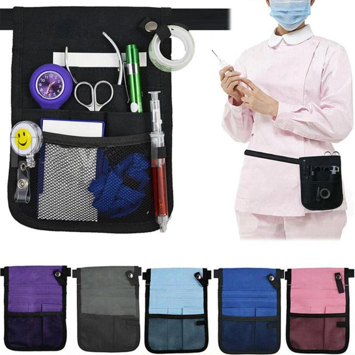 Black Waist Pack Nurse Tool Waist Pack Nurse's Waist Bag Nurse  Supplies Portable Bag