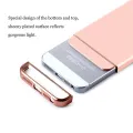 iPhone 5 Case, iPhone 5s Case, iPhone SE Case, Luxury 3 In 1 Case Ultra Slim Hard Cover Phone Casing. 