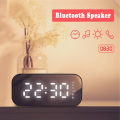Havit M3 Portable Wireless Bluetooth Speaker With Alarm Clock - Black. 