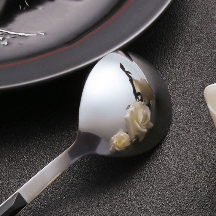 Stainless%20Steel%20Tableware%20Wooden%20Handle%20Dinnerware%20Fork%20Spoon%20Teaspoon%20Cutlery%20Tools%20-%20Image%203