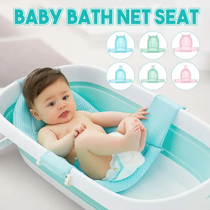 Baby%20Foldable%20Bath%20Tub%20Pad%20Adjustable%20Comfortable%20Non-Slip%20Baby%20Bath%20Seat%20Infant%20Safety%20Shower%20Antiskid%20Cushion%20Plastic%20Net%20Mat%20Baby%20Shower%20Net%20Bathtub%20Sit%20Up%20Mesh%20for%20Newborn%20-%20Image%205