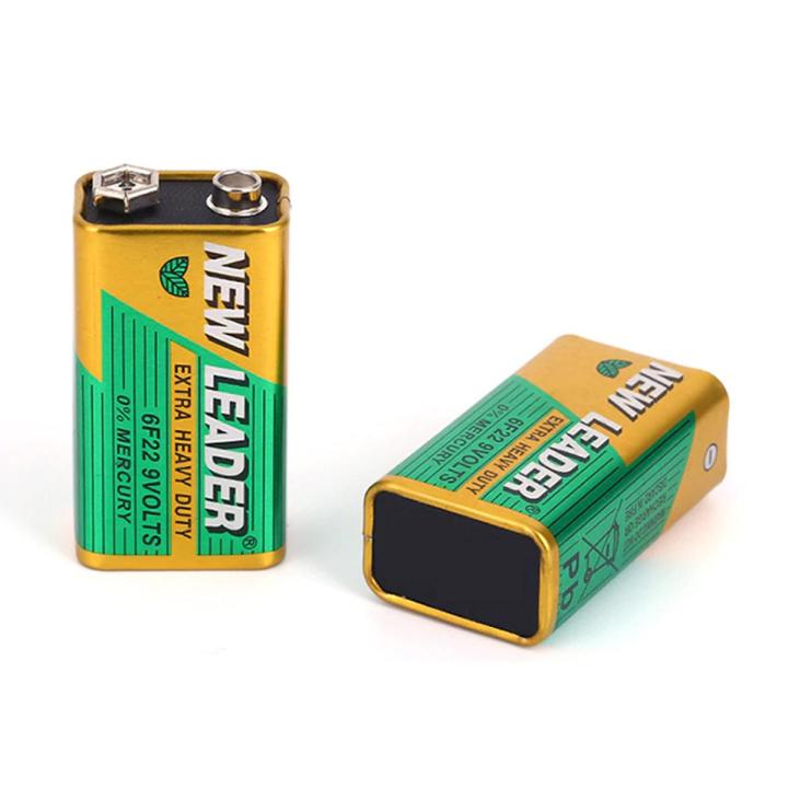 New Leader 6F22 9V Extra Heavy Duty Battery 1pcs