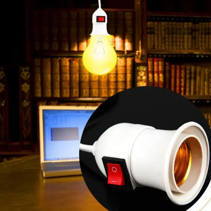2PCS%20E27%202.3M%20Cable%20Cord%20Plug%20In%20Pendant%20Lamp%20Light%20Bulb%20Holder%20With%20Switch%20Power%20Cord%20US%20Plug%20E27%20Lamp%20Holder%20Universal%20-%20Image%203