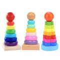 aby Wooden o eometr Shape ontessori Wooden Sorting ath los aby Early Learning reschool Educational o.