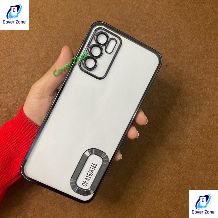 For Oppo A16 Phone Case Logo Cut Magsafe Lens Protection CD Case