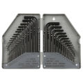 30Pcs Metric Hexagon Wrench Set 0.028~3/8-inch 0.7~10mm Repair Tools for Household Electrical Appliances Bicycle Machinery. 