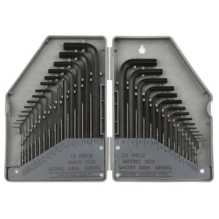 30Pcs%20Metric%20Hexagon%20Wrench%20Set%200.028~3/8-inch%200.7~10mm%20Repair%20Tools%20for%20Household%20Electrical%20Appliances%20Bicycle%20Machinery%20-%20Image%202