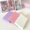SKYSONIC 50pcs Kpop Card Sleeves 61x91mm Macaron Color Holder For Holo Postcards Top Load Film Photocard Game Cards Protector. 