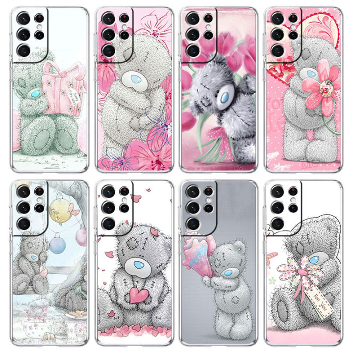 Silicone Tatty Teddy Me To You Luxury Transparent Case Funda for