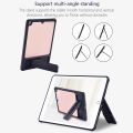 Transparent PC Hybrid TPU Tablet Case with Holder For iPad 10.2 2021 / 2020.