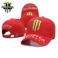 Monster Energy Baseball Cap Racing Dirt Bike Riding Parkour Sport Cap Embroidered Duck Cap for Men and Women.