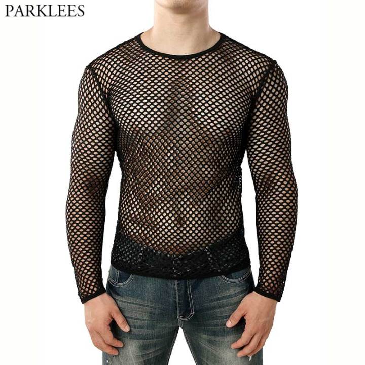Mens%20Transparent%20Mesh%20T%20Shirt%202022%20New%20See%20Through%20Fishnet%20Long%20Sleeve%20Muscle%20Undershirts%20Nightclub%20Party%20Perform%20Top%20Tees%20-%20Image%203