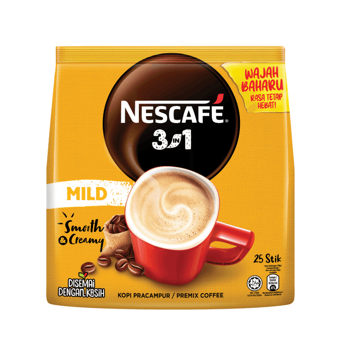 NESCAFE 3in1 Mild​ Coffee 25 Stik