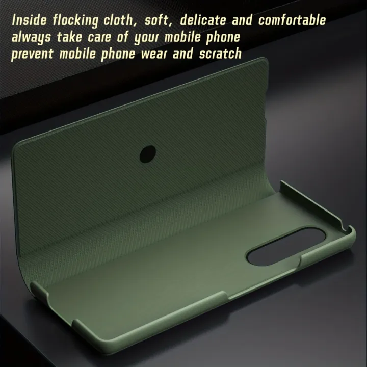 For%20Samsung%20Z%20Fold5%20Fold3%20Mobile%20Phone%20Case%20W23%20Folding%20Screen%20Flip%20Kevlar%20Carbon%20Fiber%20Pattern%20Protective%20Cover%20-%20Image%208