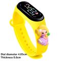 POYAN Kid Student Analog Digital Waterproof TPU 3D Doll Children Watch Cartoon Wrist Watch LED Digital Watch Princess Sports Watch. 