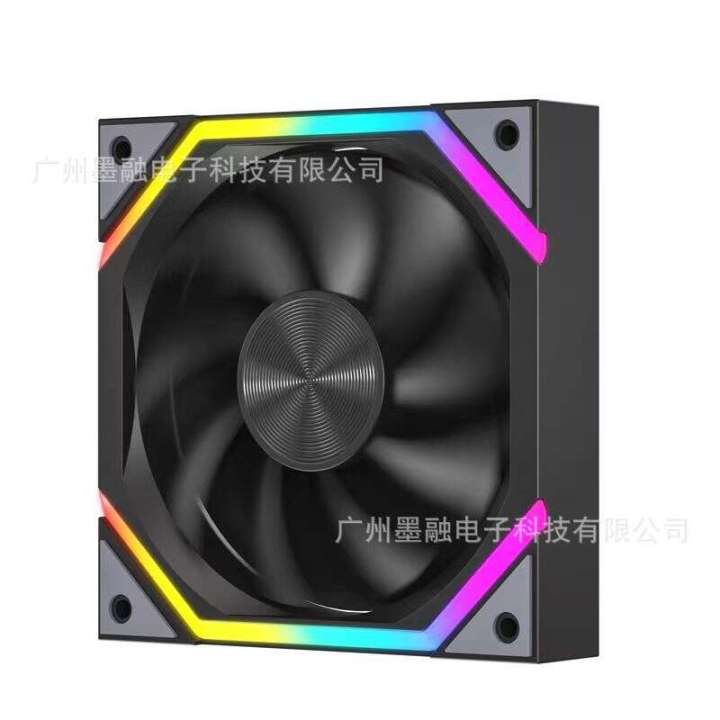 Jungle%20Leopard%20Star%20River%20Cooling%20Fan%20CD%20Pattern%20ARGB%20Flowing%20Light%20Desktop%20Computer%2012cm%20Temperature%20Control%20Silent%20-%20Image%205