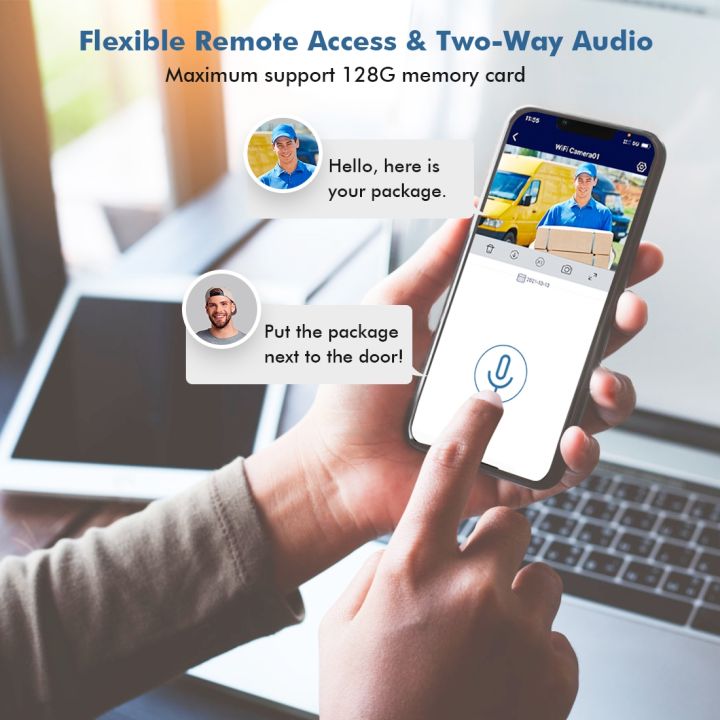 (Ready%20Now)QX59%201920%20x%201080P%20HD%202MP%20Wireless%20WiFi%20Surveillance%20Camera%20Support%20Night%20Vision%20&%20Motion%20Detection%20&%20Two-way%20Audio%20&%20TF%20Card,%20Specification:EU%20Plug%20-%20Image%209
