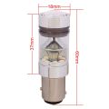 1157/BAY15D 850LM 100W LED Car Rear Brake Lamp Bulb, DC 12-24V(Cool White). 