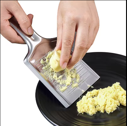 Stainless Steel Ginger Grater, Garlic Paste, Garlic Mincer, Cut Garlic Pressed Garlic, Baby Supplement Grinder