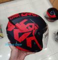 Vega Lark Red And Black Halfface Helmet For Riding Bike.. 
