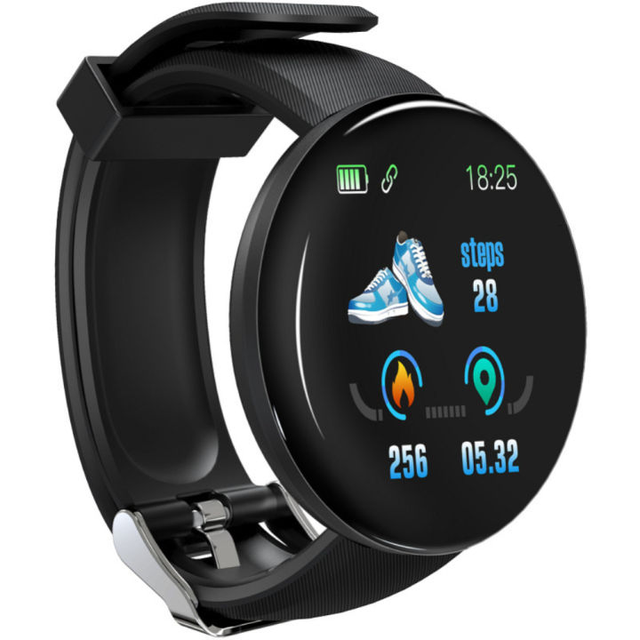 D18S%20Smart%20Watch%20Round%20Men%20Fitness%20SmartWatch%20Android%20IOS%20Women%20Fashion%20Electron%20Clock%20APP:Hryfine%20-%20Image%203