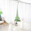 1PC Solid White Lace Window Curtains for Living Room balcony Bedroom Modern Tulle Voile Organza Curtains Fabric Drapes. 