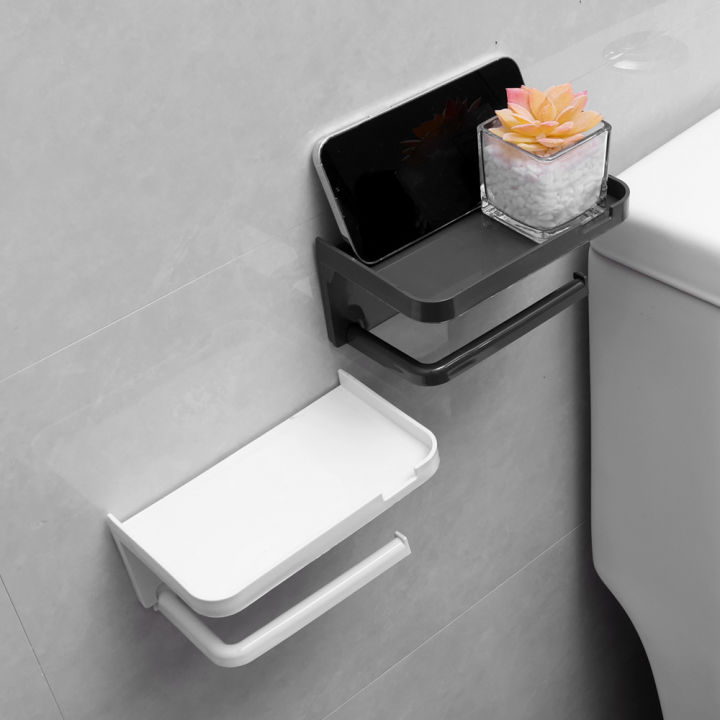 Bathroom%20Tissue%20holder%20Mobile%20phone%20Roll%20paper%20Storage%20rack%20Tissue%20Box%20Wall%20Mounted%20Drill%20Bathroom%20Accessory%20-%20Image%203
