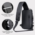 Crossbody Waterproof Lock system Back Pack Bag with free moneybag.