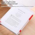 A4 Plastic Portable Case Document File Folder Transparent Paper Organizer Box. 